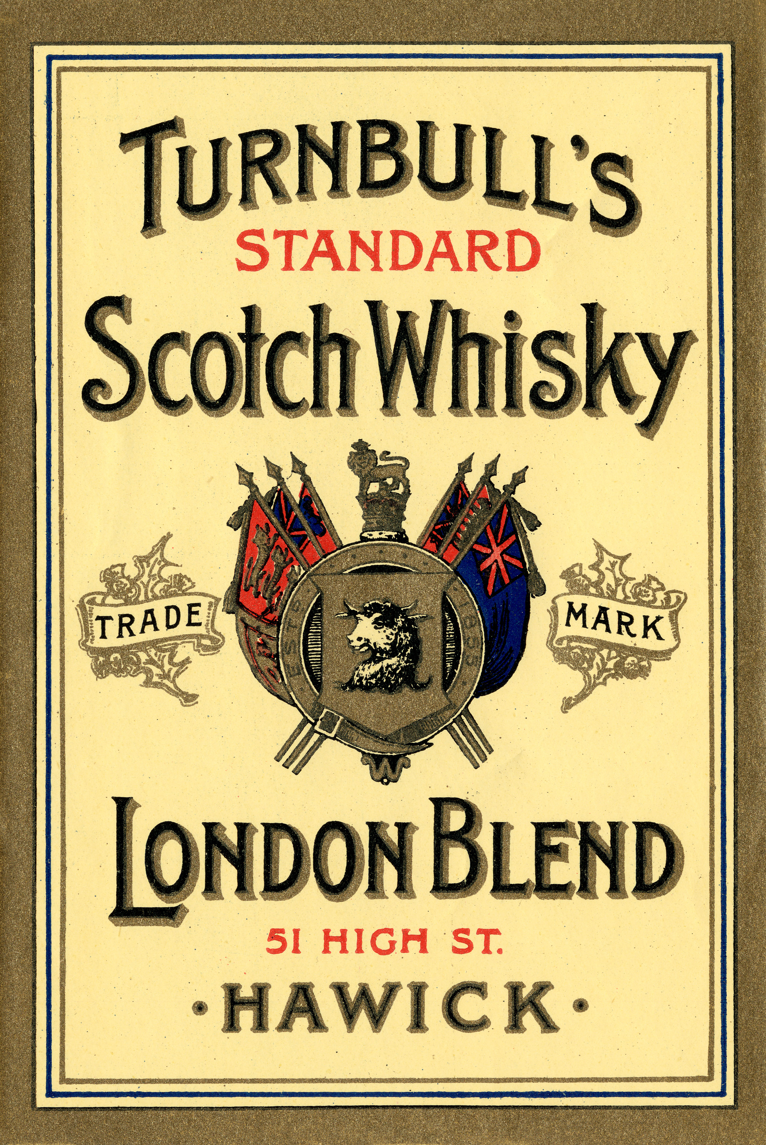 Turnbull London Blend Whisky Label